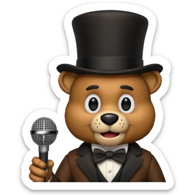 freddy fazbear sticker