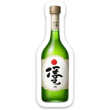 korean soju sticker