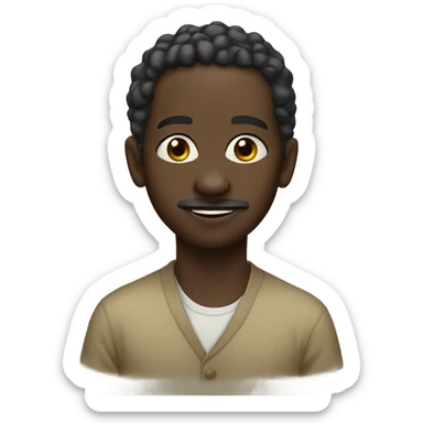 African tähti sticker