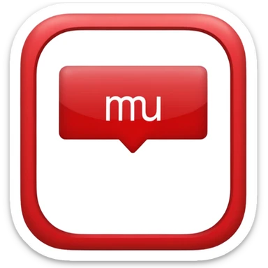 NMU uis typed inside the red square plz  sticker