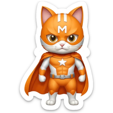 Marvel cat sticker