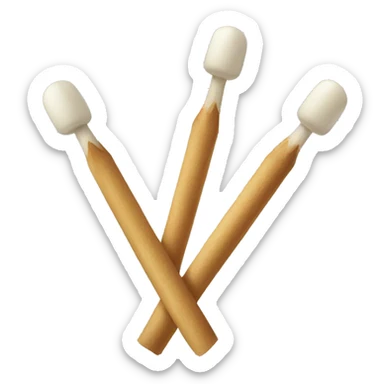 toothpick arms sticker