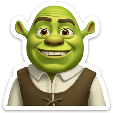 Shrek sticker