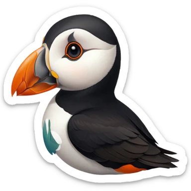puffin bird sticker