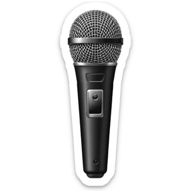 microphone sticker