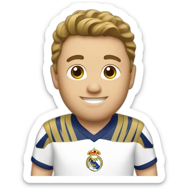 Réal Madrid logo sticker