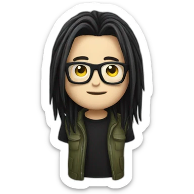 skrillex sticker