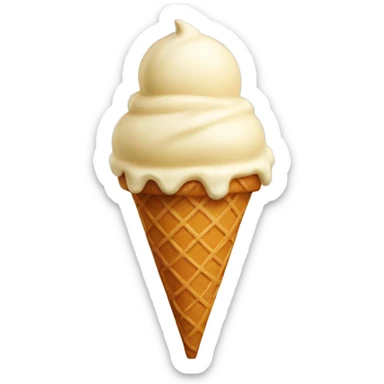 Ice cream sticker