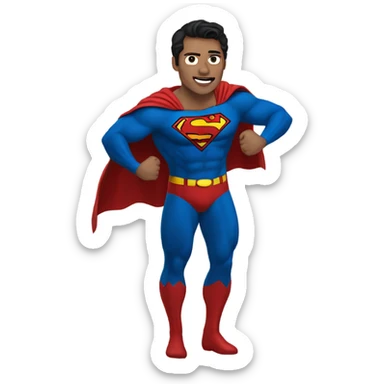 Me as Superman  sticker