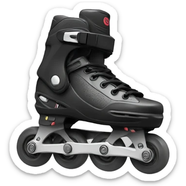 Inline skates sticker