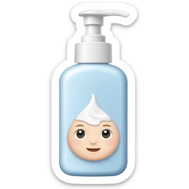 baby lotion sticker