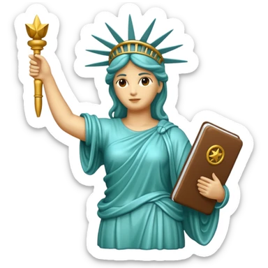 statue of freedom sticker