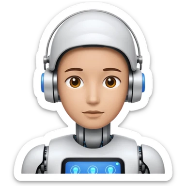 trabalho na área da ia sticker