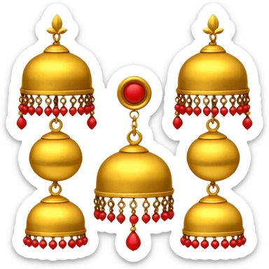 Jhumka images sticker