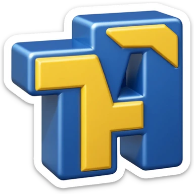 make an emoji of the michigan logo sticker