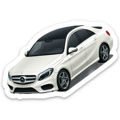 mercedes sticker