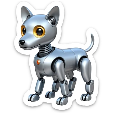 Robots Dog sticker