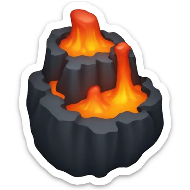 Lava sticker