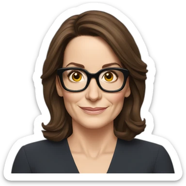 Tina Fey sticker