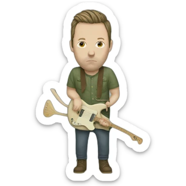 Modest mouse sticker