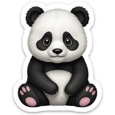 cute panda  sticker