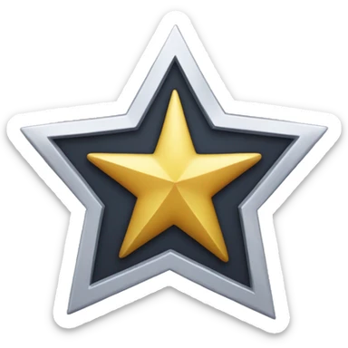 five-star general rank sticker