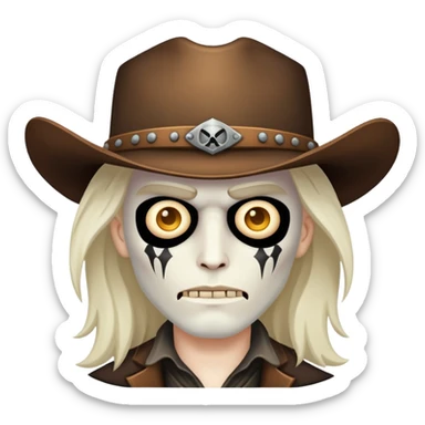 Dead Outlaw white sticker