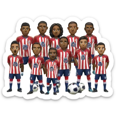 chivas soccer team sticker