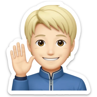 Gojo satoru say thanks sticker