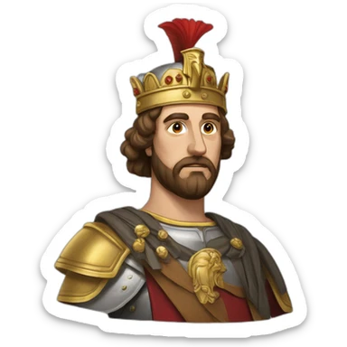 Phillip II of macedonia sticker