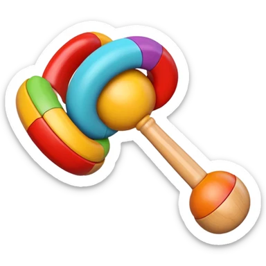 Rattle sticker