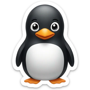 penguin sticker