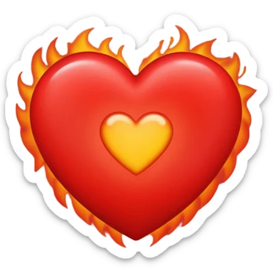 🫠❤️‍🔥 sticker