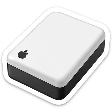 small rectangular eraser, clean matte surface, softly rounded edges, white color, detachable paper sleeve halfway around, slightly worn corner or light smudge, no pencil or extras, apple emoji style, soft lighting, subtle shadows, transparent background, emoji scale sticker