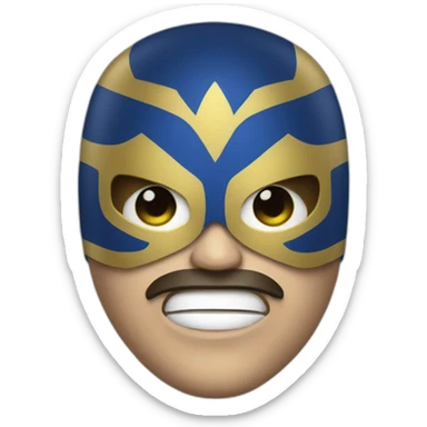 Luchador sticker