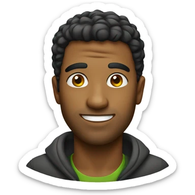 brazilian guy sticker