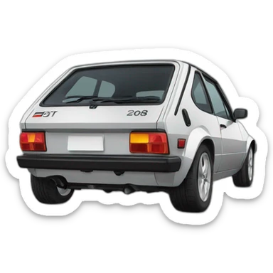 208 gti sticker