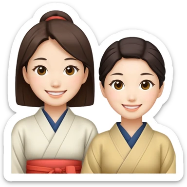 japanese lesbians sticker