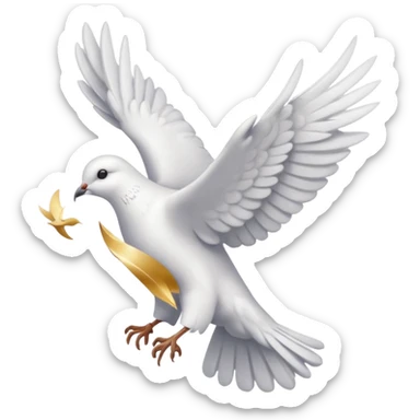 Dove of Pentecostalism sticker