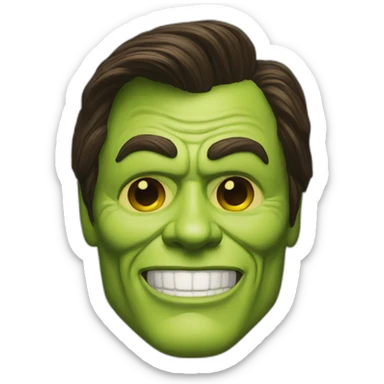 Jim Carrey The Mask sticker