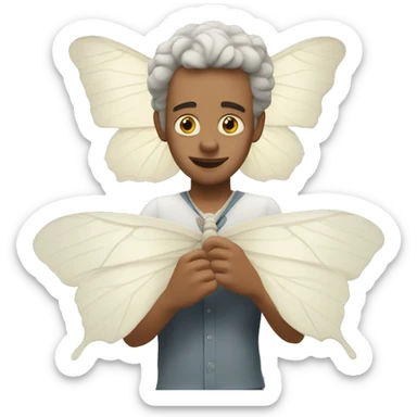 white butterfly movie  sticker