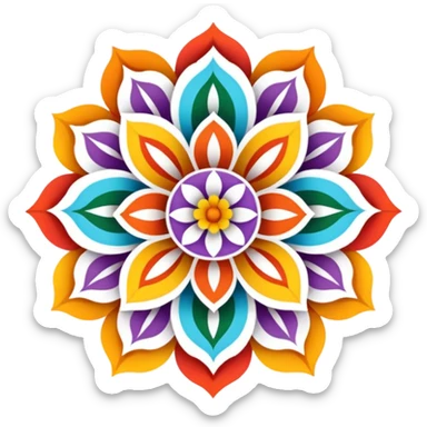 Kambi kolam sticker