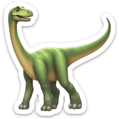 brachiosaurus sticker