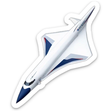 concorde air france sticker