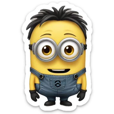 Minion emoji sticker