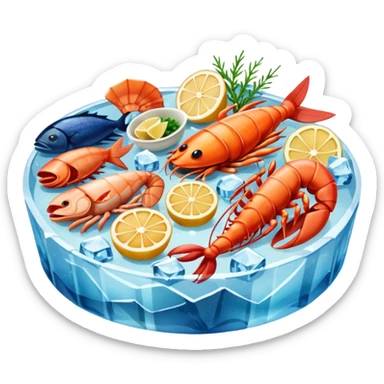 seafood sticker