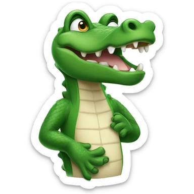 Alligator  sticker