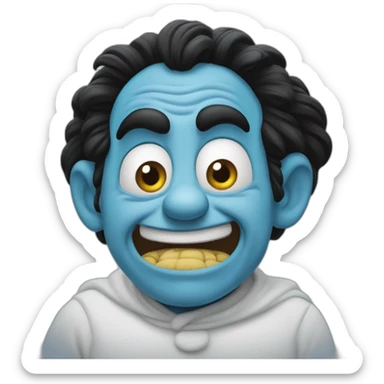 gargamel from the smurfs sticker