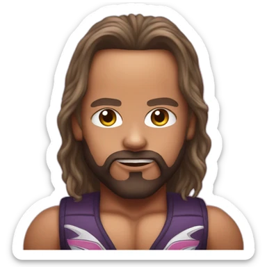 baby randy savage face sticker