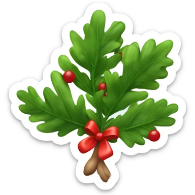 Mistletoe sticker
